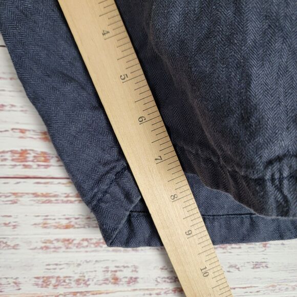 Taylor Stitch Mens Size (31.5" - 32") Navy 100% Linen Shorts Casual Preppy - Picture 4 of 10